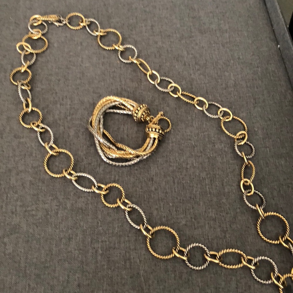 Lia Sophia (Kiam Family) necklace and bracelet